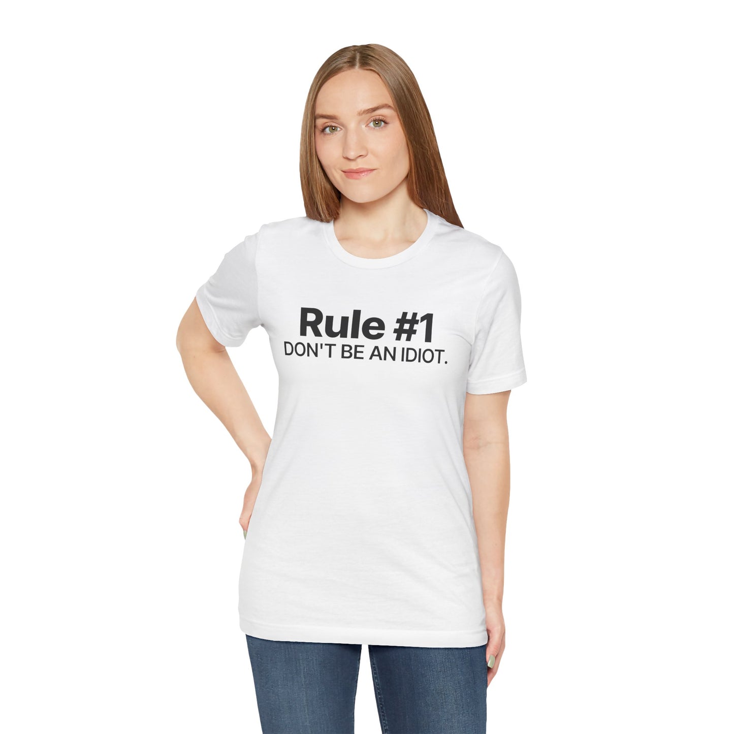 Rule #1 Tee – White