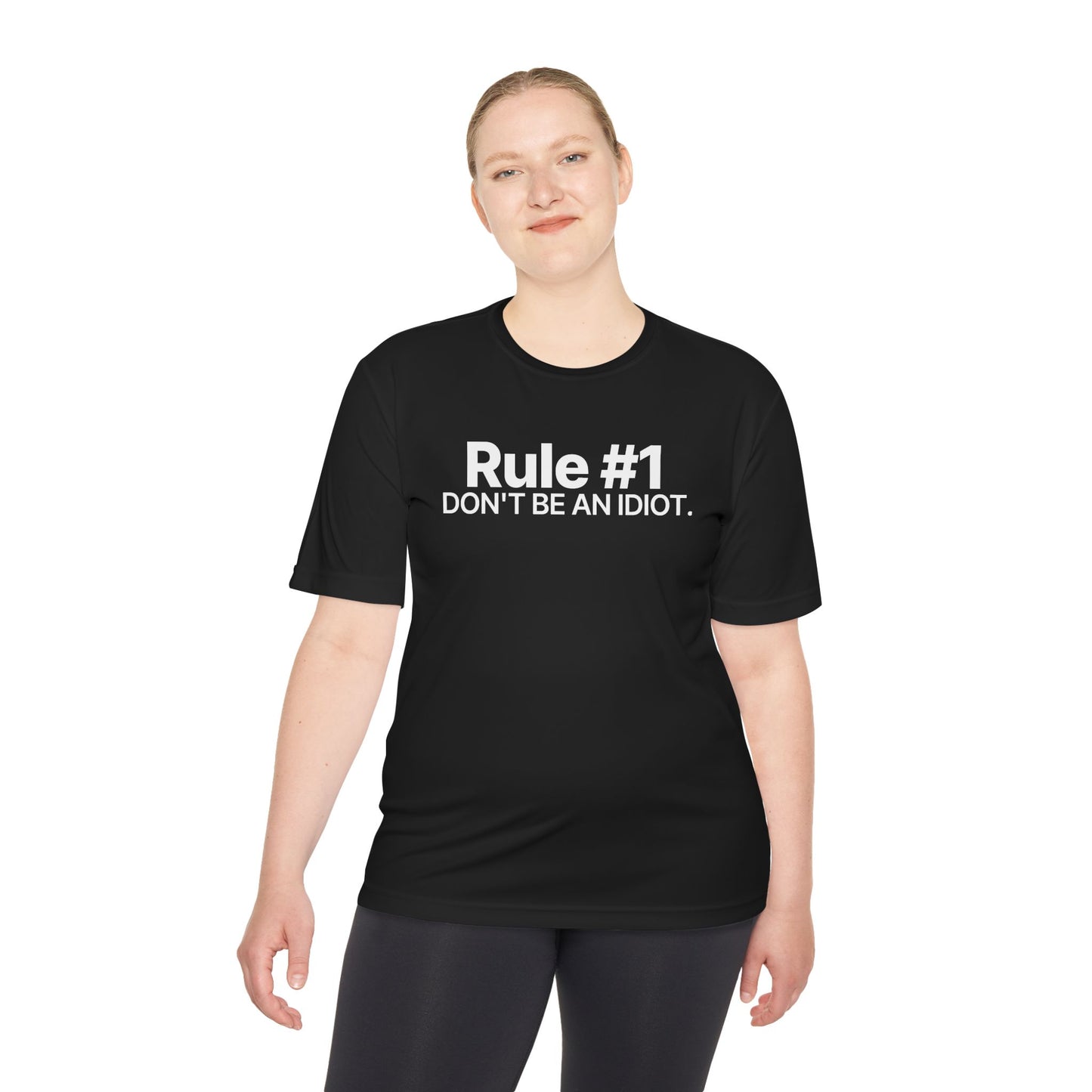 Rule #1 Performance Tee - Black