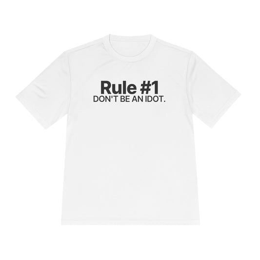 Rule #1 Performance Tee - White
