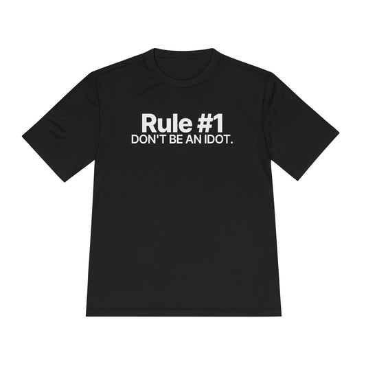 Rule #1 Performance Tee - Black