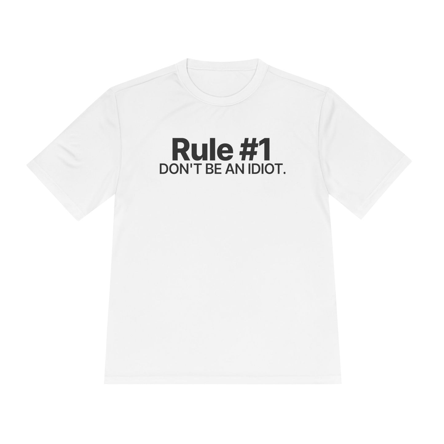 Rule #1 Performance Tee - White