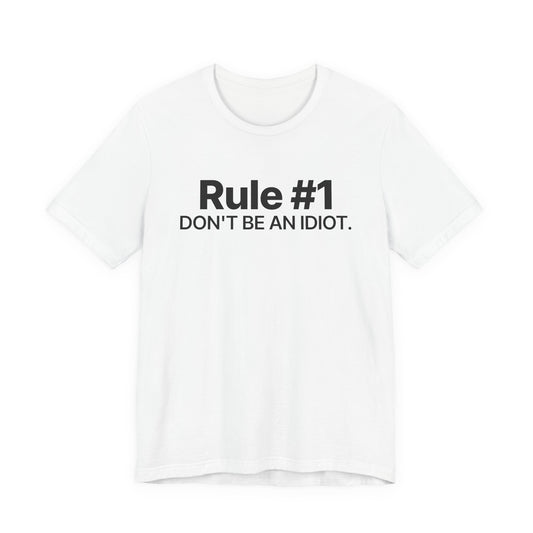 Rule #1 Tee – White